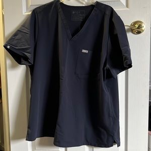 Figs Catarina scrub top Xxl quiet navy